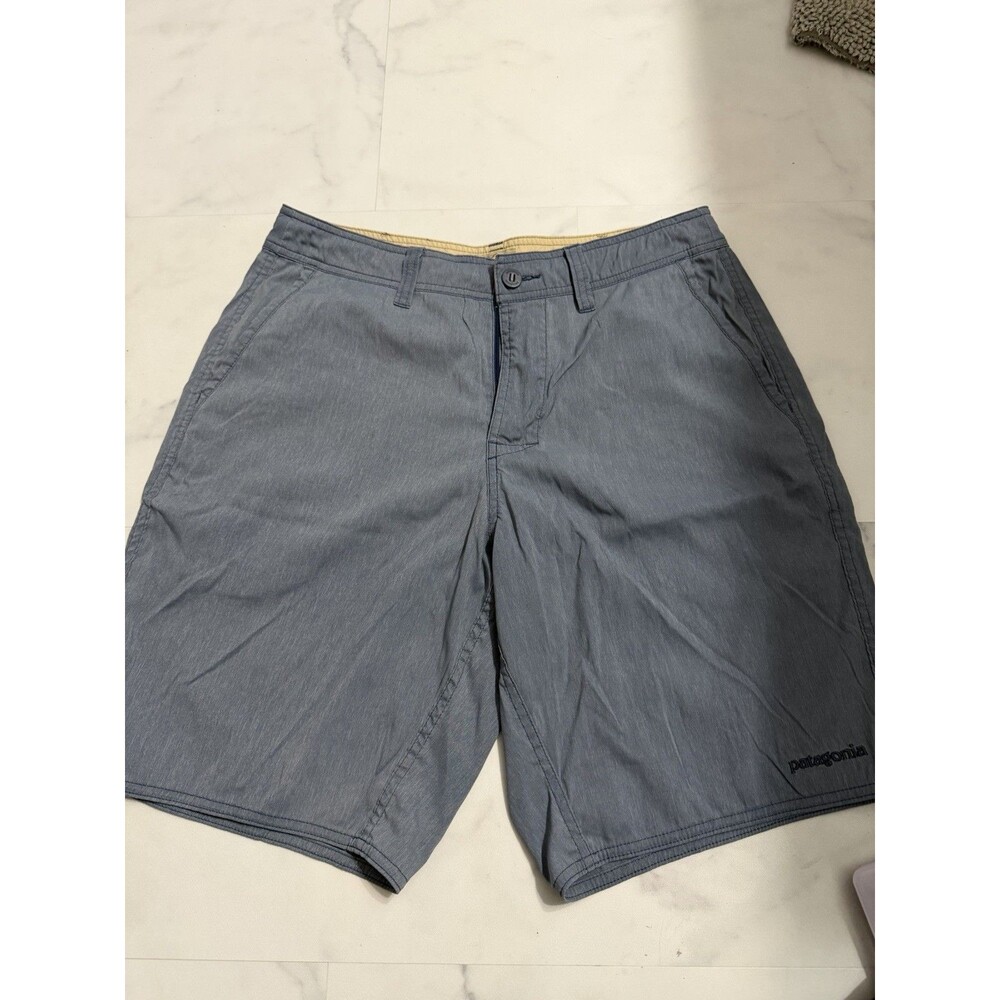 Patagonia Men’s Shorts Size 32 Blue Gray Hiking Outdoor Lightweight 86641 SP20